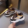 Children's sports shoes 2025 autumn new boys solid-soled trendy shoes girls soft-soled dad shoes baby casual shoes