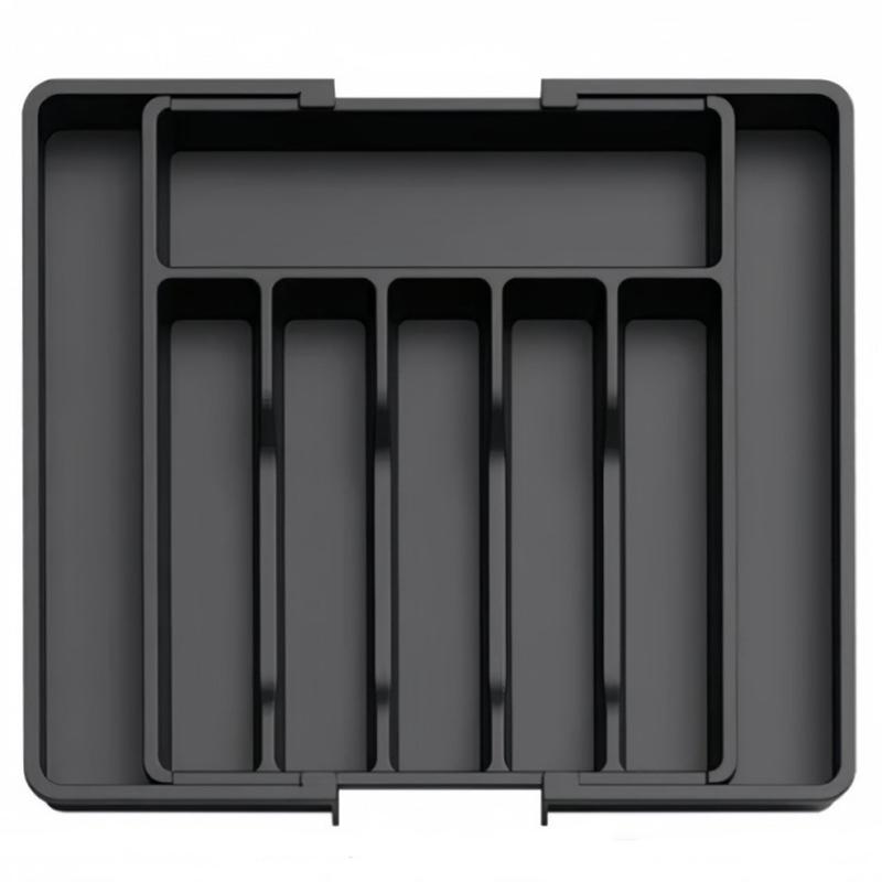 Cutlery Organizer Adjustable Cutlery Storage Tray Expandable Spoon Fork Divider Drawer Organizer