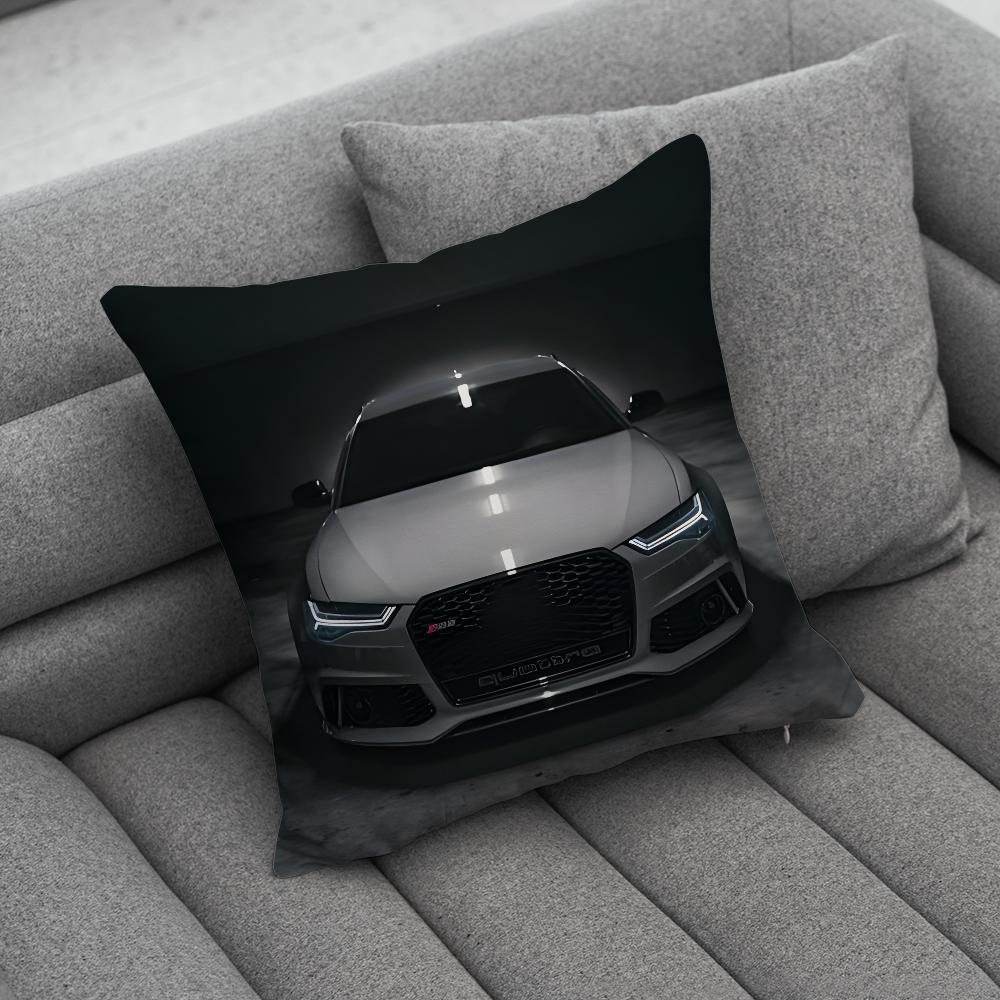 

Sports Car AAudiS RS Pillow Case Soft Cushion Cases for Farmhouse Sofa Decor Home Decorations and Protector 30x30cm