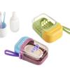 Soap Holder Travel Case Portable Soap Box Draining Dish With Lanyard  Compact Tray For Shower Outdoor Camping