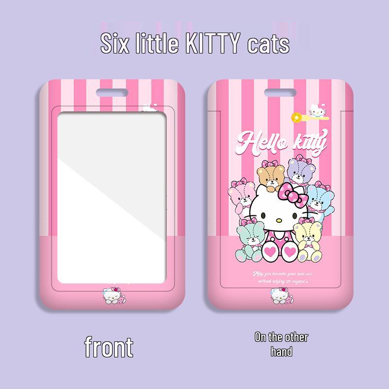 Sanrio Cartoon Student ID Card Holder - Cute Campus, Work, Bus, Subway, Meal Card Case