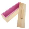 Rectangular Soap Silicone Loaf With DIY Tool For Making Supplies Crafting (Purple, Pink, Blue)