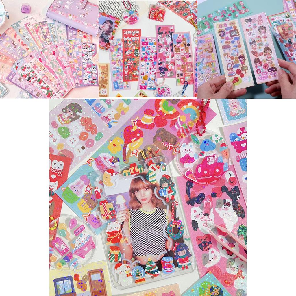 Cute And Colorful Laser Diy Star Stickers For Stationery And Decoration Wholesale