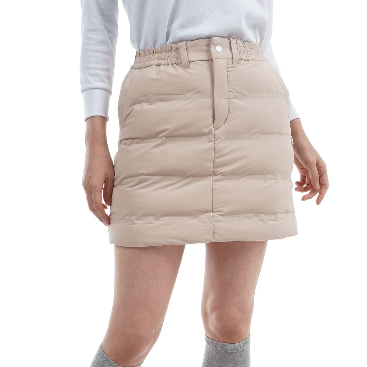 

New Balance Golf Padded Skirt 3 (Water-Repellent, Windproof, Heat-Retaining) / Women s / 012-4234505 041_Beige [LL]