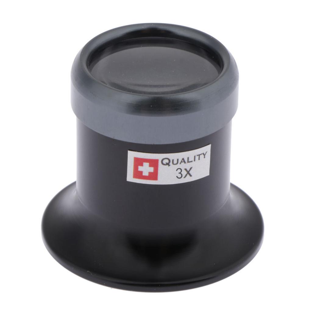 Metal Magnifier Loupes Eyepieces Ocular Lens For Watches Jewelry Repair