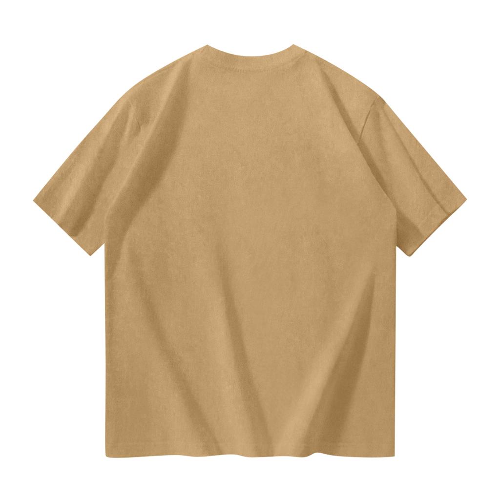 Men's Printed Round Neck T-Shirt Casual Sports Short-Sleeve Top