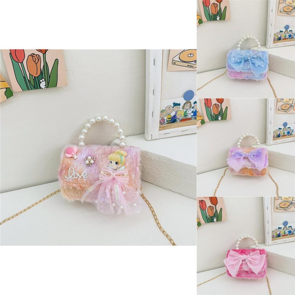 Stylish And Elegant Mini Pearl Bag For Girls In Vibrant Colors With Charming Bow Details