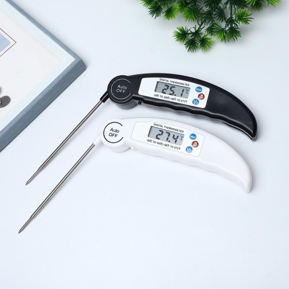 Switchable Units Probe Food Thermometer Magnetic Cooking Thermometer Digital Meat Thermometer  BBQ