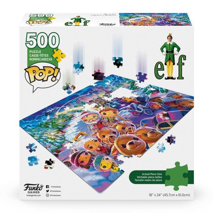 Puzzle - FUNKO - Elf - 500 Teile - Für Kinder ab 7 Jahren - Schwarz