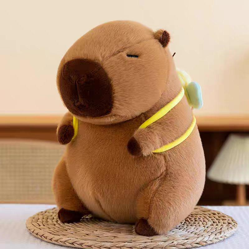 Capybara Plush Toy - Cute Gift for Girls & Claw Machine Prizes