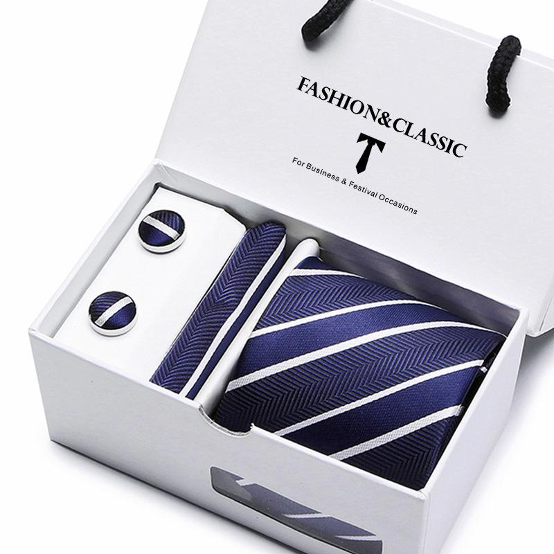 Men's 5-Piece Tie Gift Box: Formal & Wedding Attire