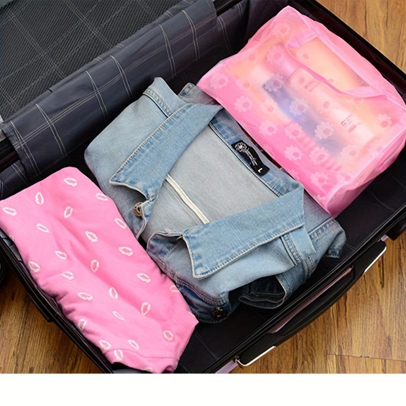 1pcs Transparent Travel Toilet Bag Waterproof PVC Toilet Bag, Waterproof Storage Cosmetic Bag with Zipper Handle Belt, Carry-on Airport Cosmetic Bag