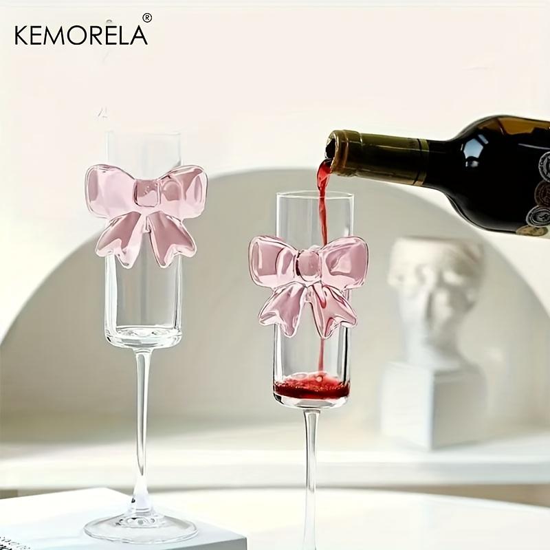 Schmetterlingsförmiges Cocktailglas - Eleganter Sektkelch für Wein, Martini, Party, 1/2 Stück Highball-Gläser, Einzigartiges Geschenk