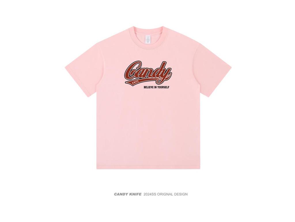 Retro Vintage Unisex Pure Cotton Heavyweight Short Sleeve T-Shirt