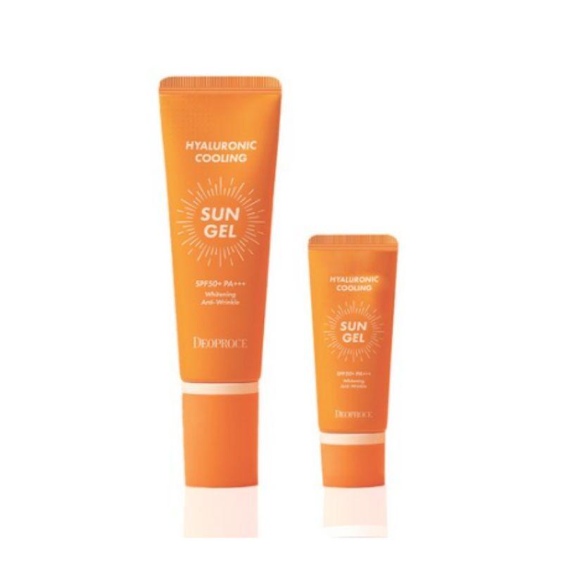 DEOPROCE Hyaluronic Cooling Sun Gel Special Edition SPF50+ PA+++ 70g – Hydrating Cooling Sunscreen for Daily UV Protection