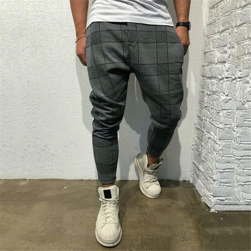 Verano Hombre Cuadrado Plaid Estampado Casual Pantalones Degradados Moda  Pantalones de Chándal Hombres comprar a buen precio — entrega gratuita,  reseñas reales con fotos — Joom