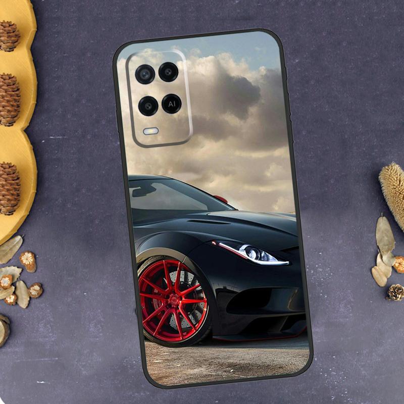 Sport Cars Male Men Phone Case For Oppo A40 A60 A80 A78 A98 A18 A38 A58 A74 A94 A54 A16 A76 A96 A15 A17 A77 A57S