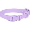 Ovale Waterproof Dog Collar Leash Combo Set, Durable and Easy To Clean, for Small Dogs.(S, Purple)