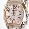 Polished Seiko Lukia Excellent Pink Silver Gold S2377 [Working Condition] Ladies' Watch, Radio-Controlled Solar, Condition, Dial