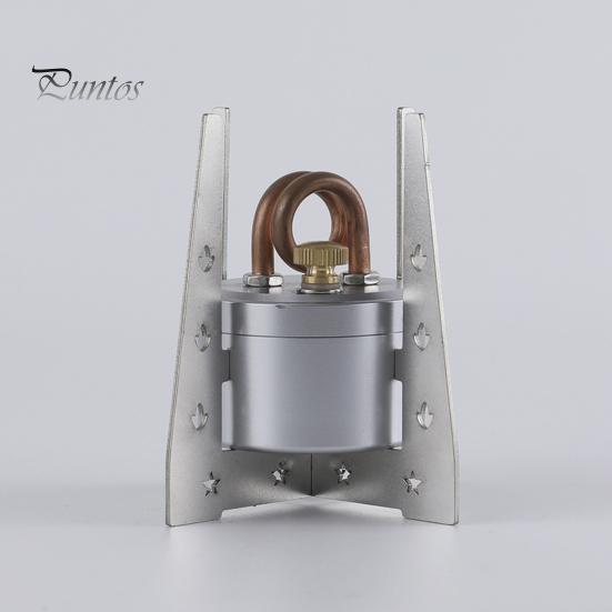 1 Zestaw Przenośny Palnik Kempingowy Pojemność 50ML Wytrzymały Outdoorowy Turystyczny Plecak Piknikowy Kuchenka Do Gotowania Wiatroodporny Metalowy Piec na Paliwo Płynne