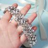 Elegant Rhinestone Bridal Waistband - Fashionable Wedding and Dancewear Accessory for Women