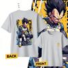 Anime Dragon Ball Vegeta Pure Cotton Tshirt 2026 Summer KidsUnisexsWomens Fashion Casual Short Sleeved Tshirt Streetwear Y2k