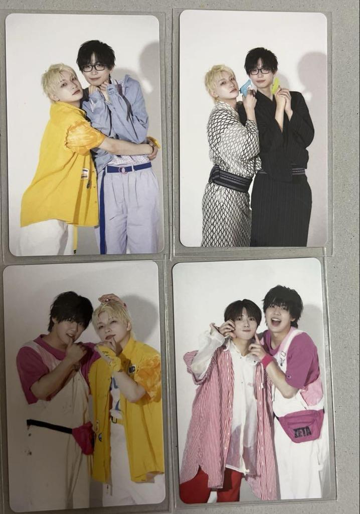 [USED] Panda Dragon Yota, Naruki, Nagi, Patchi mixed trading card