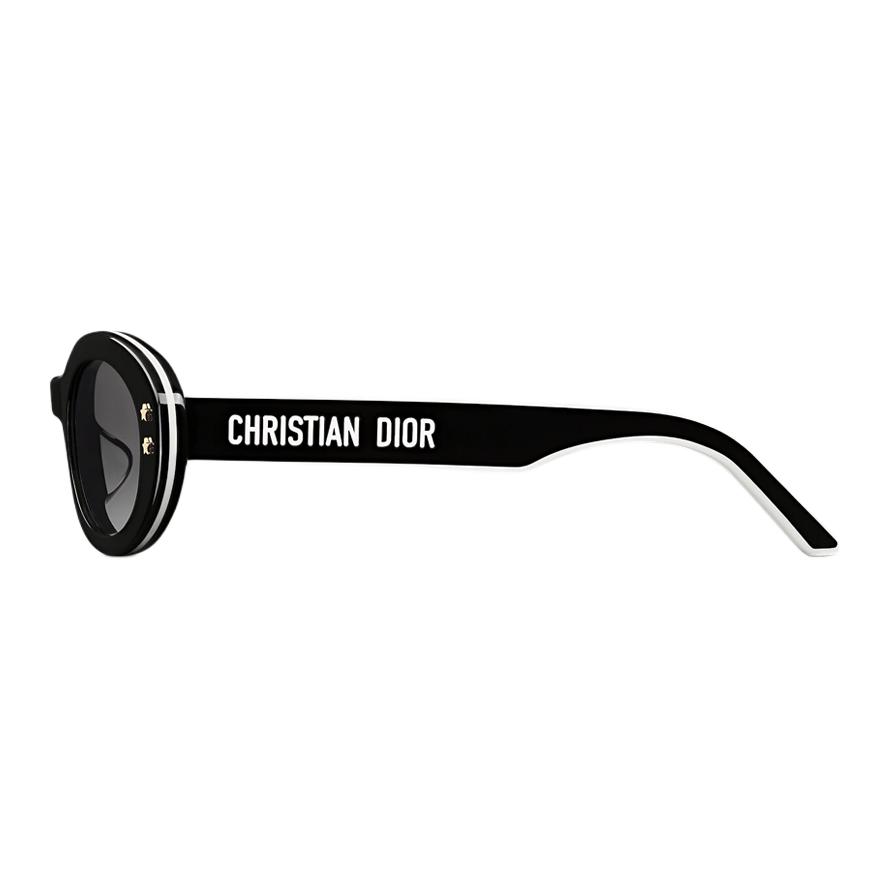 Dior Oval Sunglasses With Front Star Decoration Women Sunglasses Black DPFCB4FQR_10A1