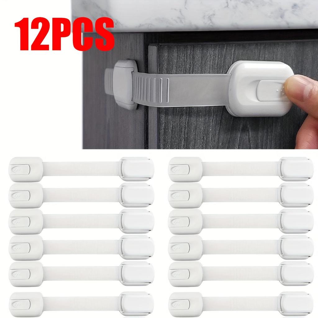 Child Safety Anti-Open Lock for Drawers, Cabinets, and Refrigerators