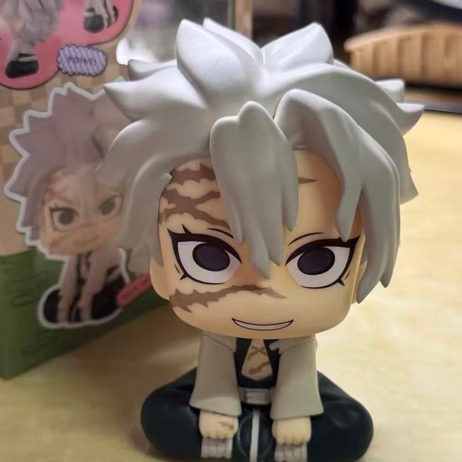 Anime Demon Slayer Kimetsu No Yaiba Figurine Tomioka Giyuu Kochou Shinobu Action Figures PVC Model Statue Collection Toys Gifts
