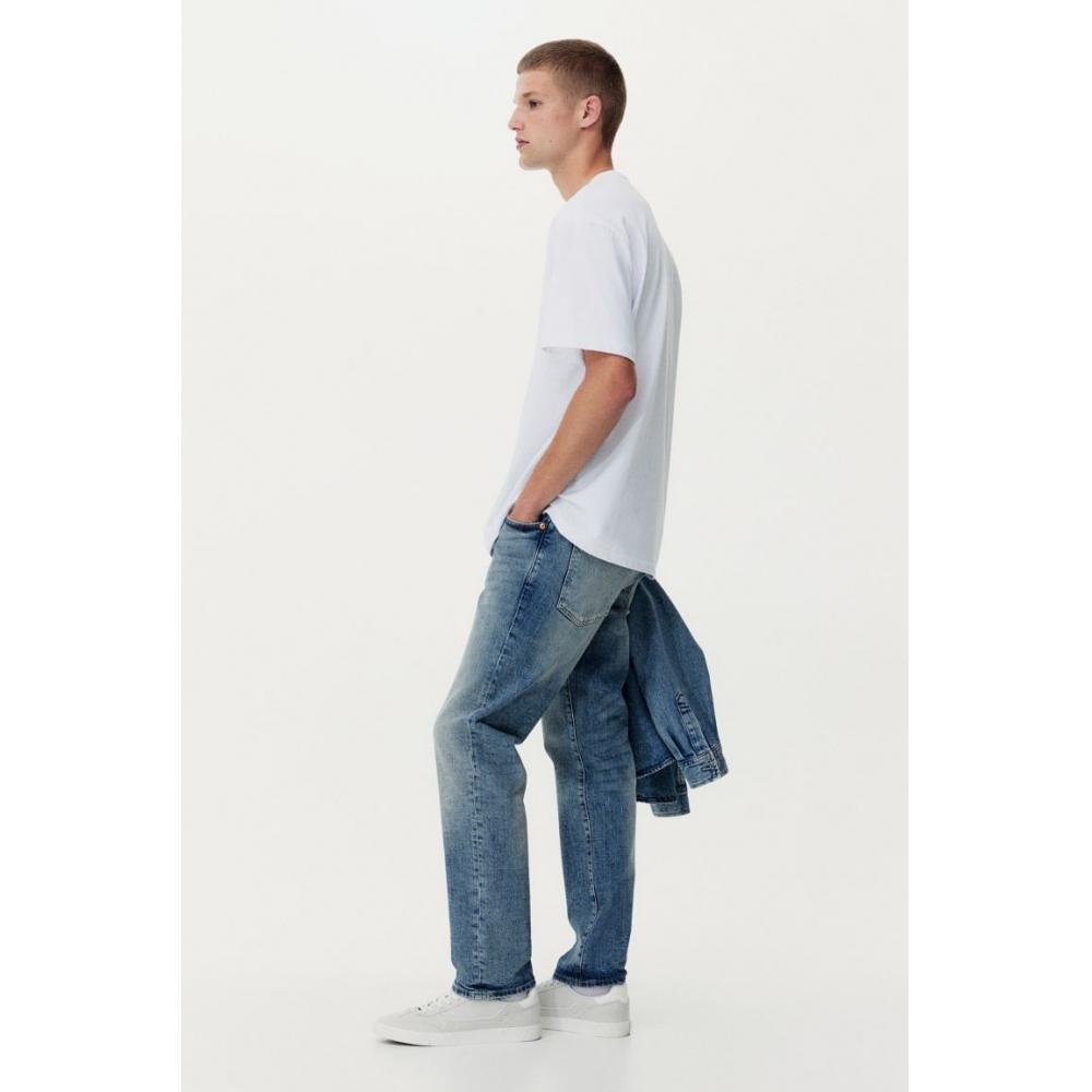 H M Regular Jeans deniM Blue