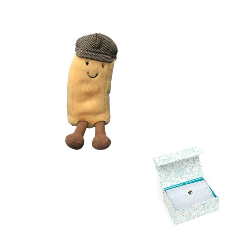JELLYCAT Fun Food Series AMUSEABLES CHARLIE CHIP - Fries (Single) Cute Doll Plush Small Tall