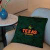 Texas Roadhouse Cushion Cover 2-in-1 Reversible Plush Pillow Cover | Car/Sofa/Bed | Perfect Gift