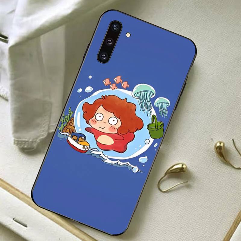

Аниме Чехол для телефона Ponyo On The Cliff для Samsung A51 A30s A52 A71 A12 для Huawei Honor 10i для OPPO vivo Y11 обложка Huawei P40lite