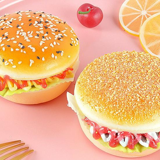 Simuliertes Hamburger-Sandwich-Modellspielzeug für Auslage, Dekoration und Fotografie