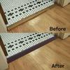 1PC 1m/2mX5cm Pvc Floor Transition Strip Door Threshold Ramp Self Adhesive Carpet Edging Doorway Edge High Low Transition Strip