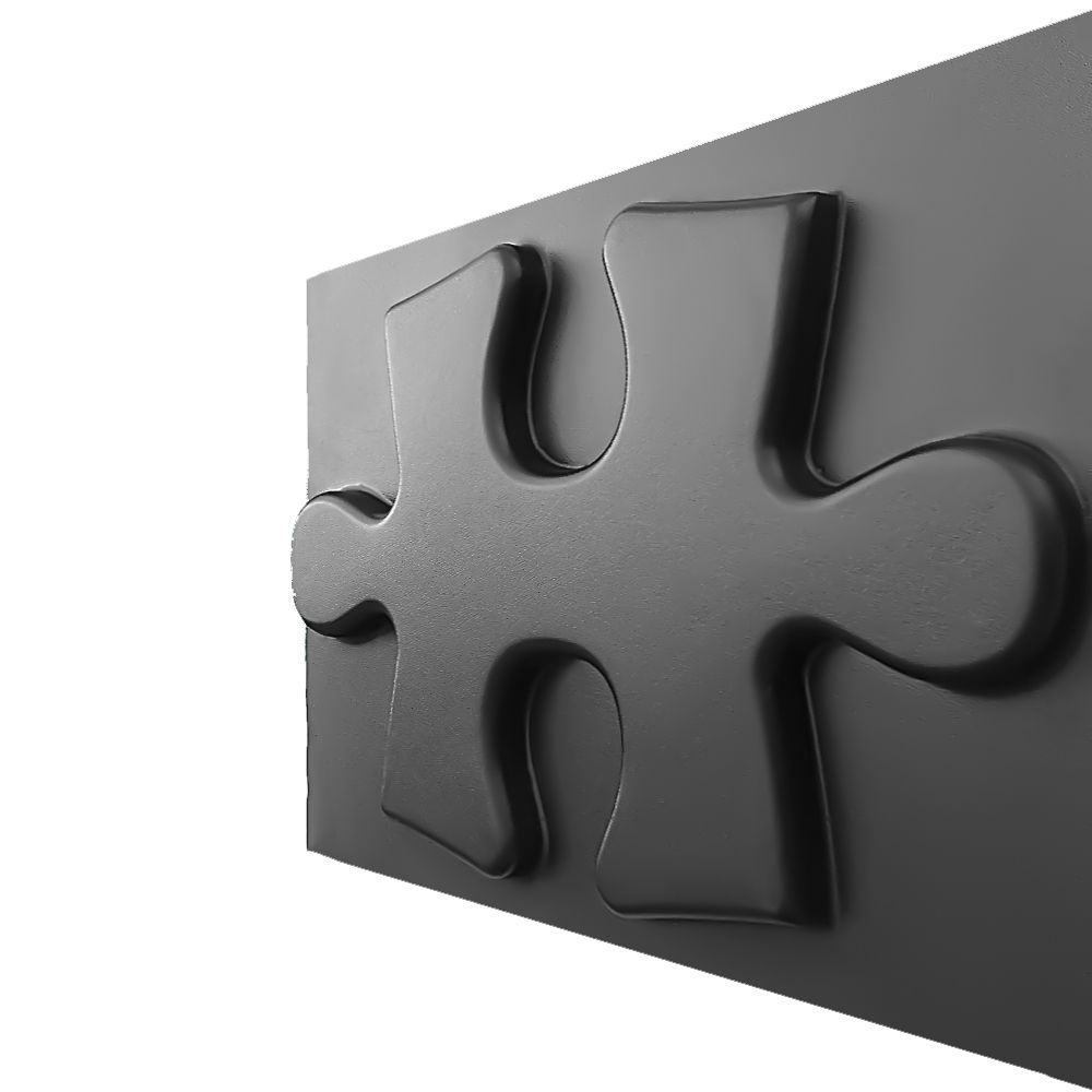 Plastic mold for the manufacture of 3d panel "Marshmalloy"(3D mold for decorative wall panels for gypsum and concrete) Wall decor.