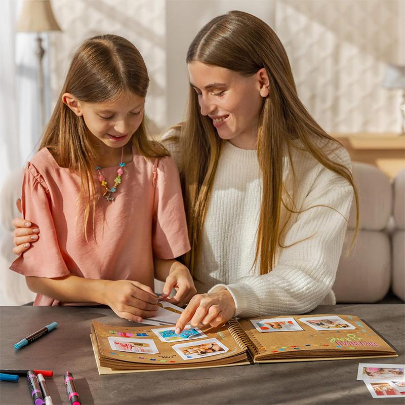 80 Pages Diy Craft Album Scrapbooking Paper Picture Album For Wedding Anniversary Gifts Po Albums Scrapbook