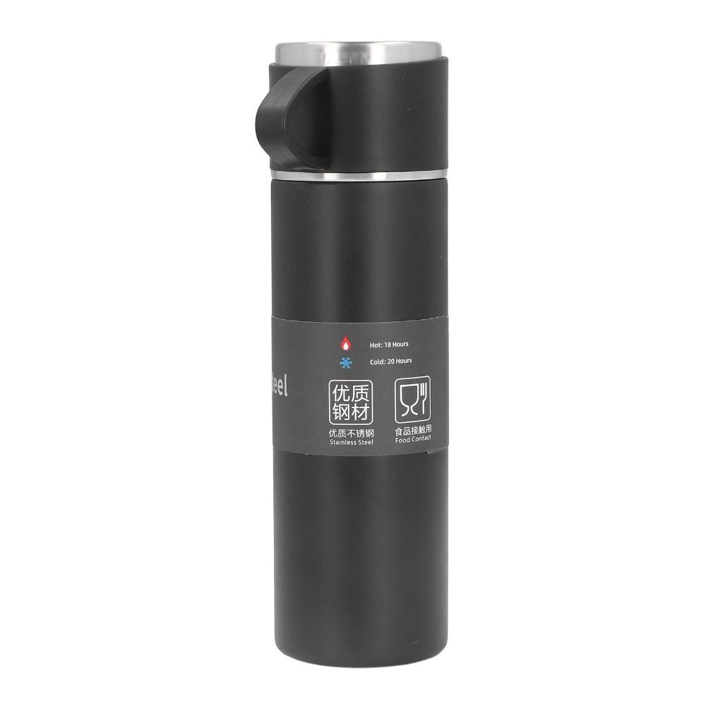 Large Capacity Outdoor Thermos Double Wall Rustless Steel Vacuum Cup Portable Leakproof Drinking Cup Outdoor Sports