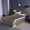 Silky Smooth Solid Color Mulberry Silk Satin Duvet Cover, Single Piece Fitted Sheet for Double Bed (1.5m/1.8m)