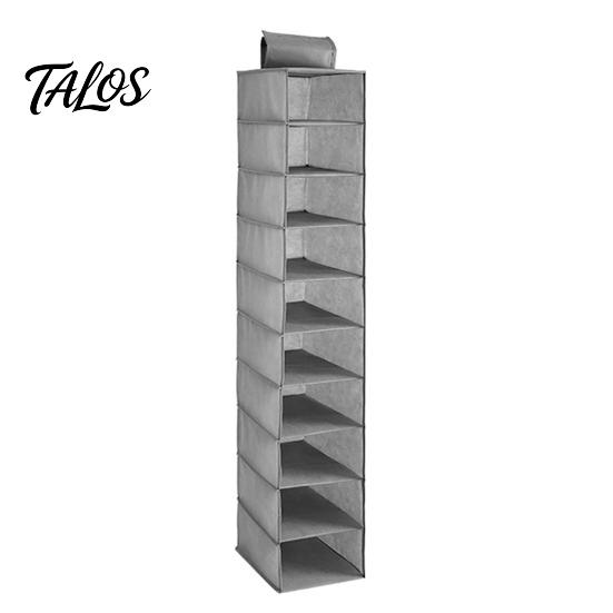 Foldable Cap Display Rack Baseball Storage Bag Organizer Large Capacity Hat with Holder 10 Compartments Easy to Assemble Stand