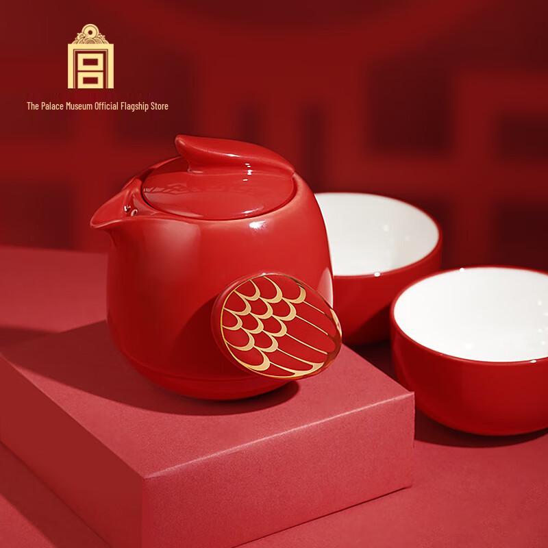 

Forbidden City Clear Sky Birds Tea Set