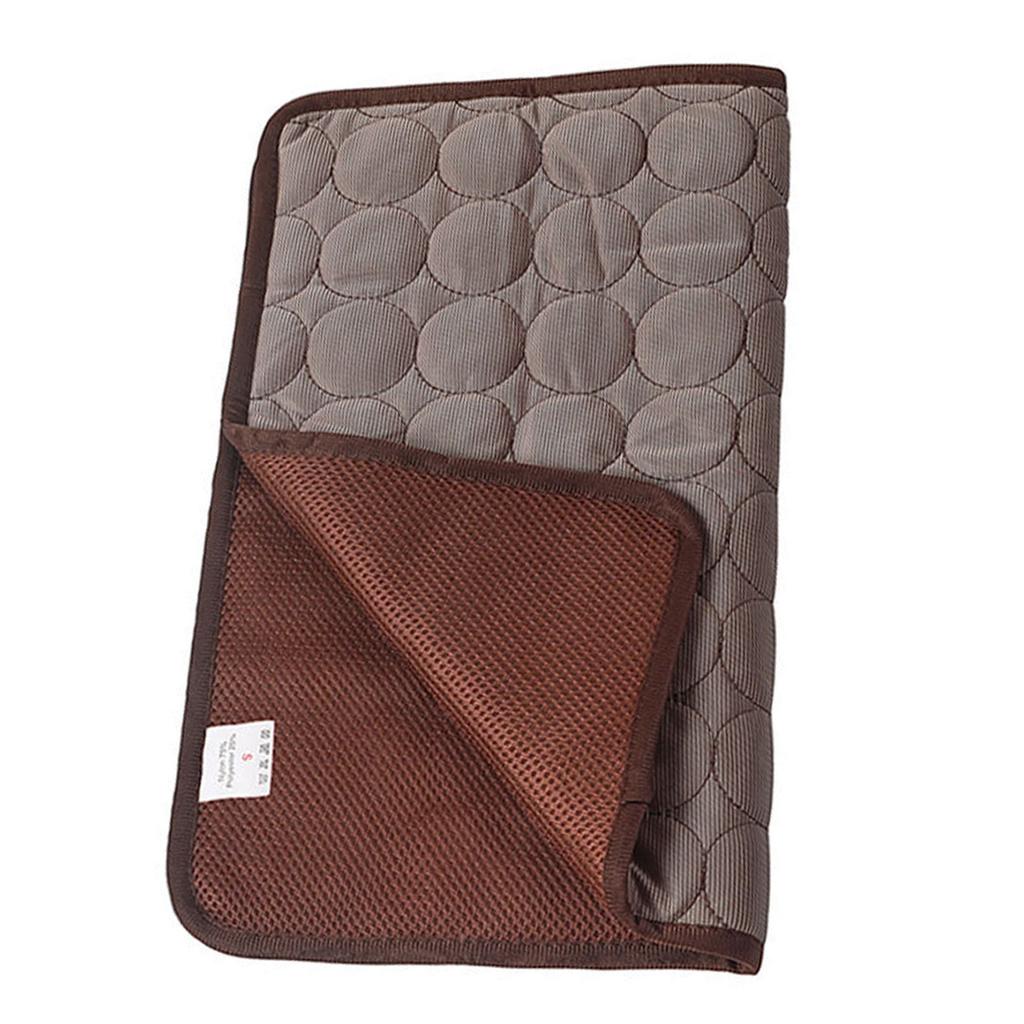 Dog Cooling Mat Pet Sleeping Pad Summer Puppy Cooling Mats Foldable Pet Pads For Medium Small Dogs Cats 30 X 40cm