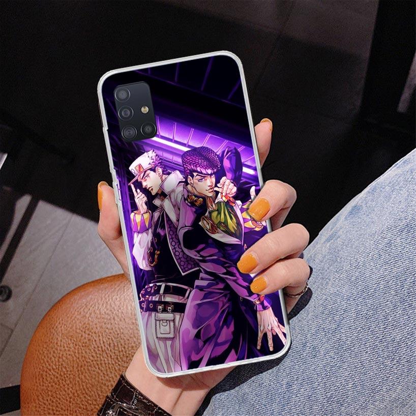 JoJo's Bizarre Adventure Diamond Is Unbreakable Phone Case For Samsung Galaxy A52 A32 A22 A12 A51 A31 A50S A30S A20S A10S Note 2