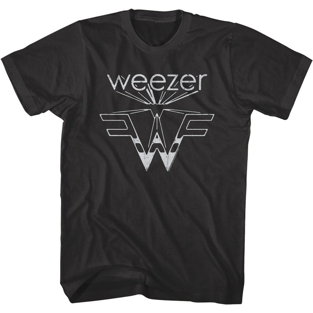 Мужская футболка Weezer Flying W Maladroit Альтернативная рок-группа Мерч Концертный альбом 2XL