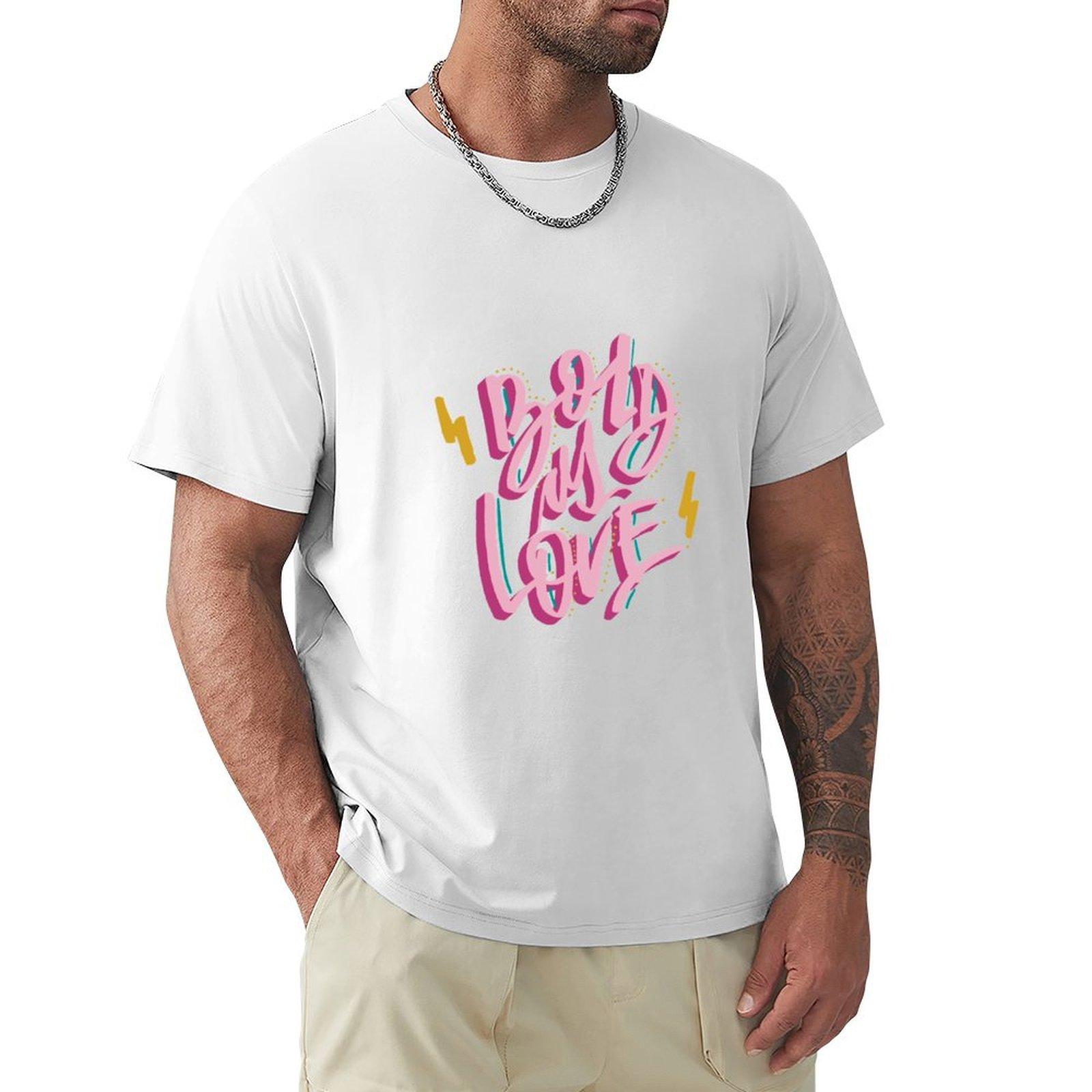 Bold As Love Tshirt Street Art Print Tee Shirt S