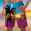 Men's Graphic Coconut Tree Swim Trunks Swim Shorts Board Shorts