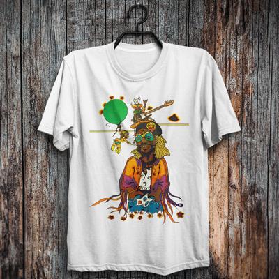 Parliament Funkadelic P-Funk George Clinton Give Up The Funk Flash Light T T-Shirt