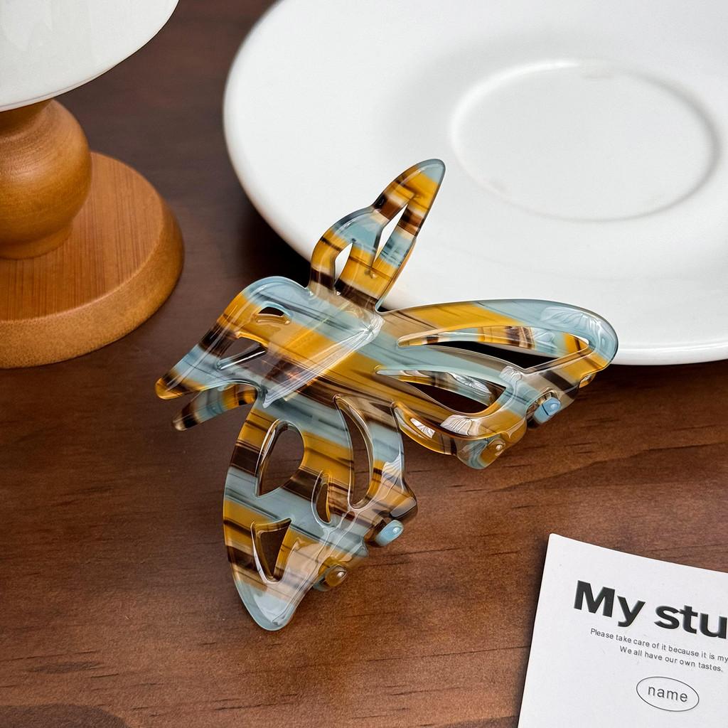 Premium Dorwi Hair Clip For Women Beautiful Colorful Butterfly Design Perfect For Summer Fashion