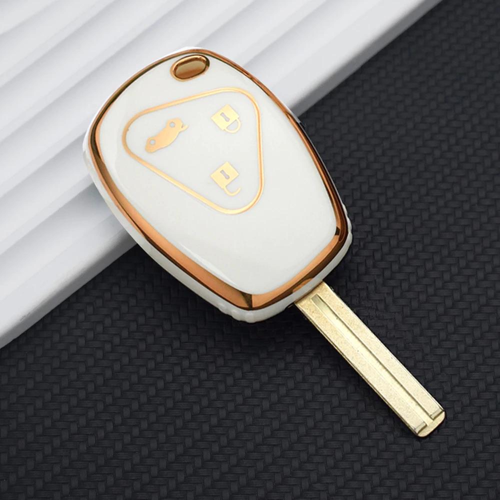 For Renault Dacia Master Kangoo Clio Modus Twingo For Nissan Kubistar Primastar For Opel Vivaro Tpu Car Key Case Cover Shell Fob